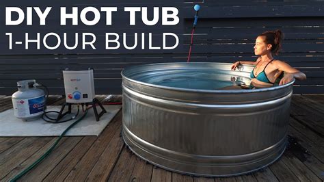 DIY HOT TUB built in 1-Hour - Patabook Home Improvements