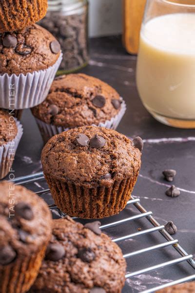 Double Chocolate Muffins Yummi Haus