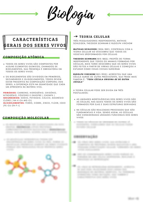 SOLUTION Caracter Sticas Gerais Dos Seres Vivos Biologia Studypool