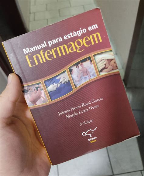 Manual Para Est Gio Em Enfermagem Livro Difus O Usado Enjoei