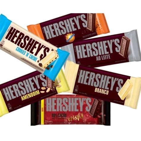 Barra De Chocolate Hershey S Extra Cremoso 92G Shopee Brasil