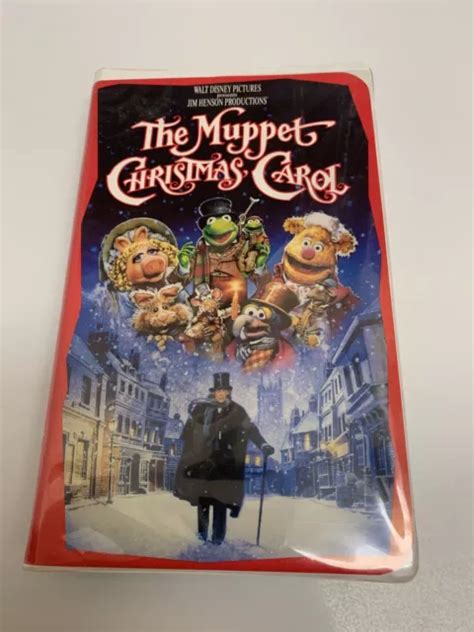 THE MUPPET CHRISTMAS Carol VHS 1993 4 27 PicClick CA