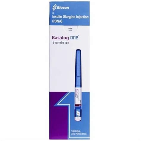 Basalog One Insulin Glargine Injection Pen 100 IU Ml Packaging Size