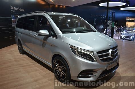 Mercedes V Class Amg Line 2015 Frankfurt Motor Show Live