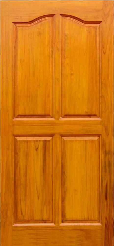 Exterior Inch Plain Teak Wood Panel Door At Rs Piece In Jamnagar