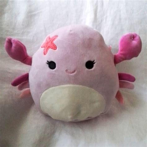 Squishmallows Toys New Squishmallows Cailey The Crab With Starfish