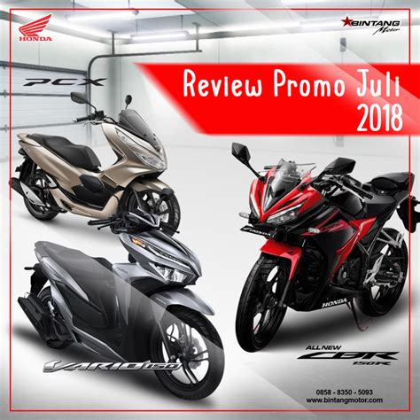 Review Promo Bintang Motor Juli Honda Bintang Motor