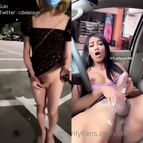 Trans Cumshot Compilation Public Nude And Fucking