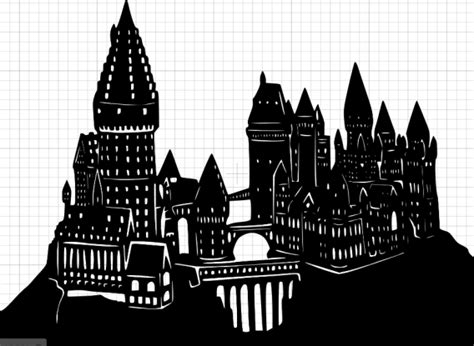 Free Svg Harry Potter Castle Svg 13268 File