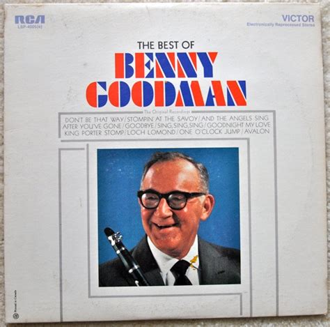 Benny Goodman The Best Of Benny Goodman Vinyl Lp Compilation