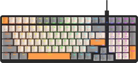 E Yooso K Teclado Mec Nico Para Juegos Iluminaci N Lateral Rgb Y