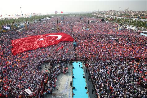 Ak Parti Nin B Y K Stanbul Mitingi Anadolu Ajans