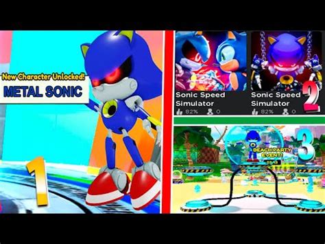 Nueva Actualización de Metal Sonic Sonic Speed Simulator YouTube