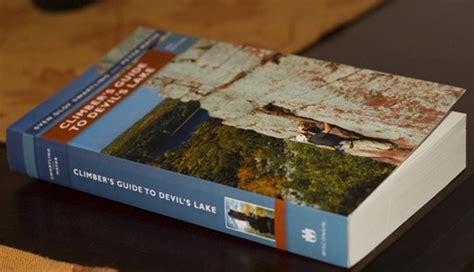 New Devils Lake Guidebook Review Climbing Narcissist