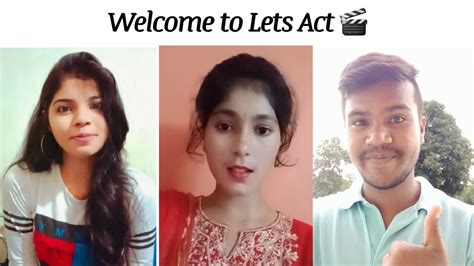 Welcome To Lets Act New Batch Starting From 1st October Acting