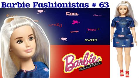 Barbie Fashionistas 63 ReviewОбзор и распаковка куклы Барби Youtube