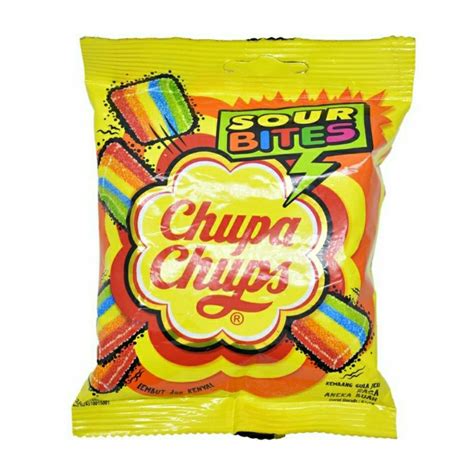 Chupa Chups Sour Bites Mixed Fruit Jelly Candy 56g P Shopee Malaysia