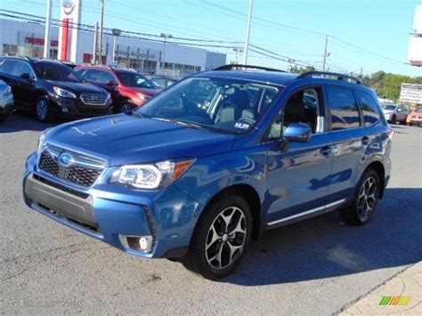 Quartz Blue Pearl Subaru Forester Xt Touring Photo