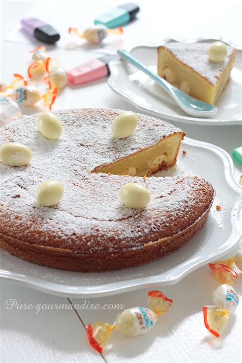 Mon gâteau au chocolat blanc aux Schoko Bons Pure Gourmandise