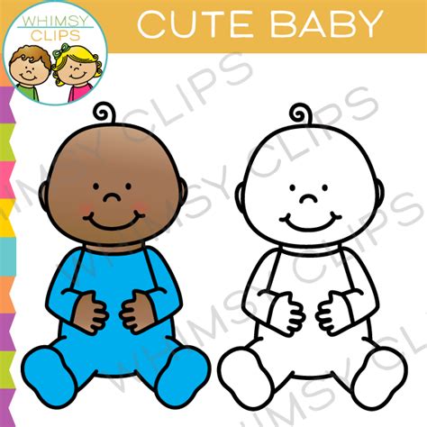 Cute Baby Clip Art Images And Illustrations Whimsy Clips