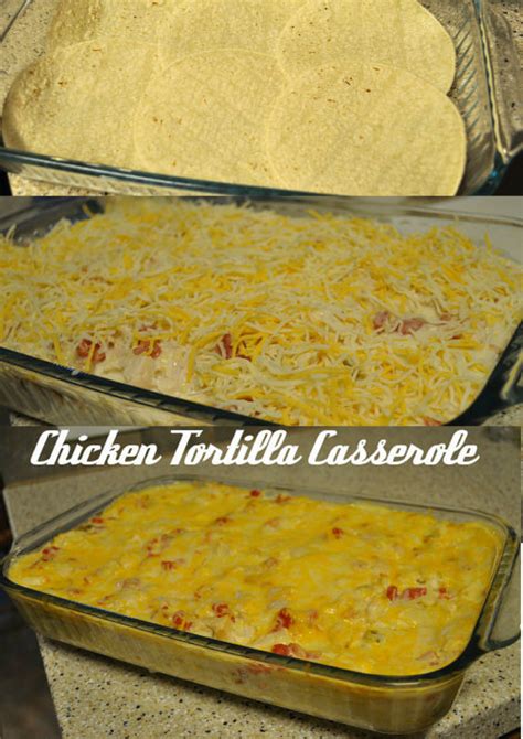 Chicken Tortilla Casserole