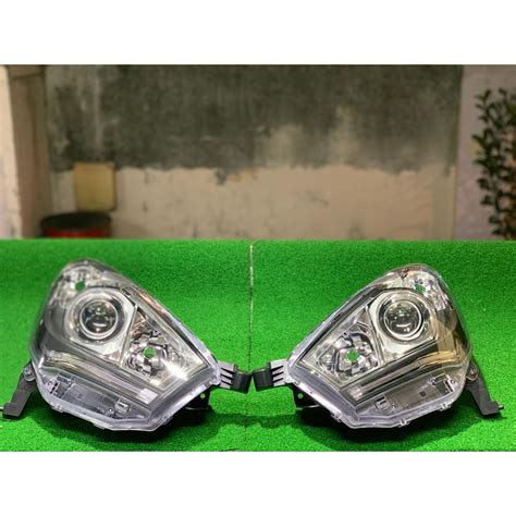 Perodua Myvi Icon Headlamp With Led White Thailand Brand Shopee