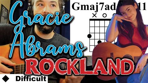 Guitar Tutorial Gracie Abrams Rockland Lesson Tab Youtube