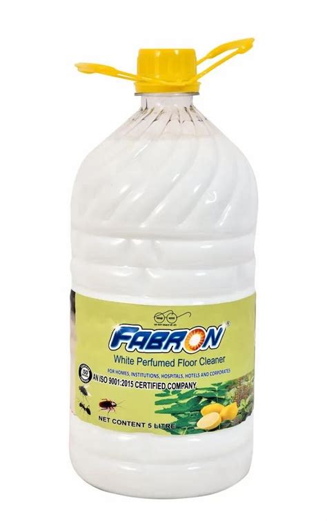 5 Liter Fabron White Perfumed Floor Cleaner At Rs 230 Bottle Floor