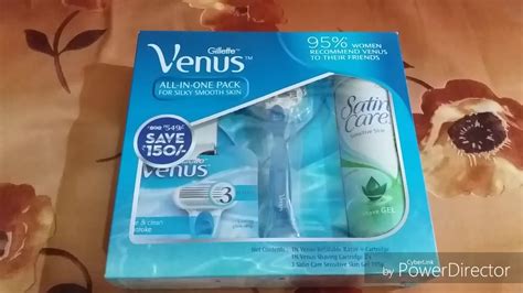 Gillette Venus Shaving Product Review And Mini Demo Youtube