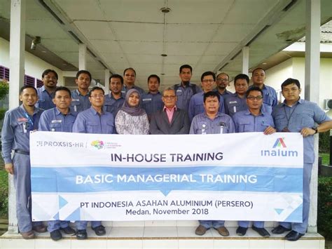 Pt Indonesia Asahan Aluminium Inalum In House Training November