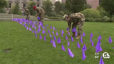 This Is Why Youll See Thousands Of Purple Flags In Public Square Youtube