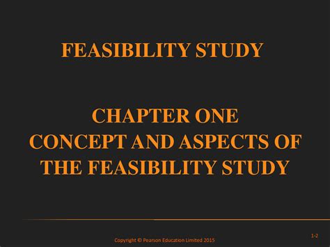 Solution Feasibility Study Chapter One Studypool