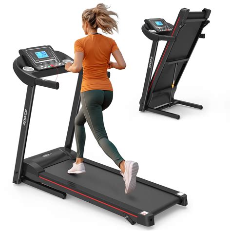 Flimder Folding Treadmill With Auto Incline，max 2 5hp Folding Electric