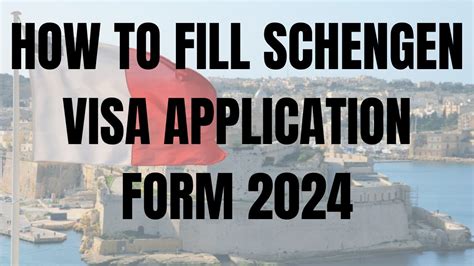 How To Fill Schengen Visa Application Form Schengen Visa Update