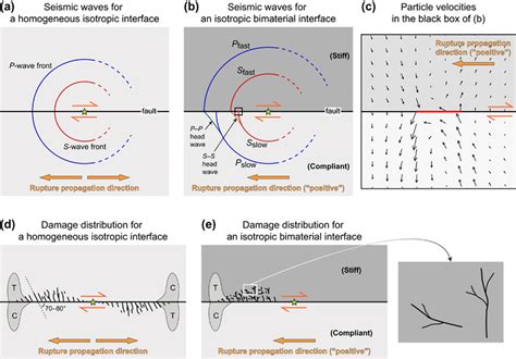 Plan View Illustration Of Seismic Waves Particle Velocities And