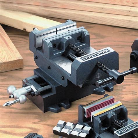 Craftsman 24089 6 In Drill Press Vise Cross With 8 In Cross And