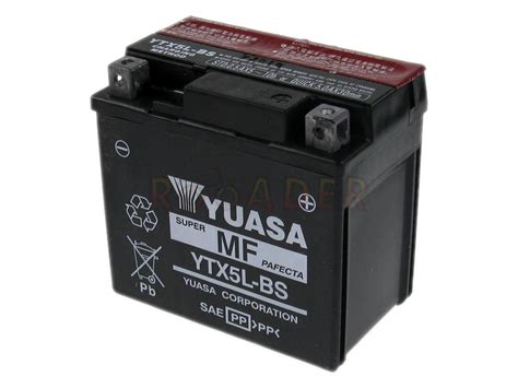 Akumulator YTX5L BS MF 12V 4Ah Rooader Pl