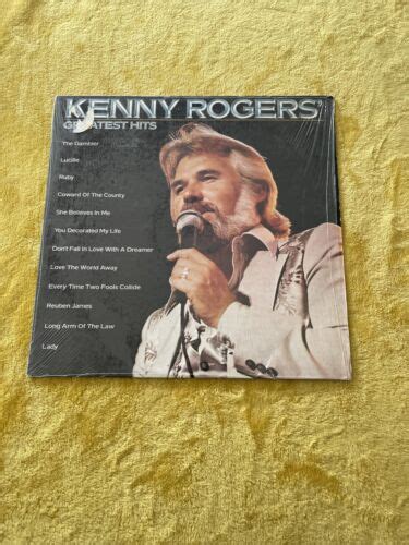 Kenny Rogers Greatest Hits Vinyl Lp Liberty Records Loo 1072 1980