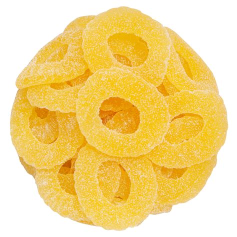 Vidal Gummy Pineapple Rings Nassau Candy