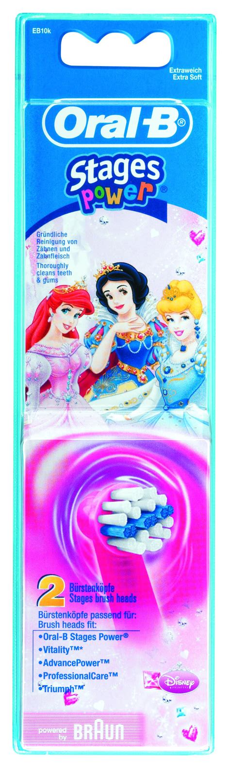 Survival 32 Oral B Stages Princess Twin Pack Heads