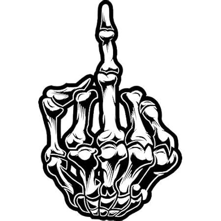 Buy Middle Finger Svg Fuck You Svg Skeleton Svg Middle Finger Online In