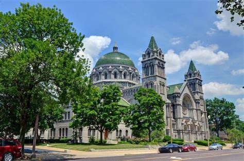 Cathedral Basilica Of St Louis Missouri Stock Photo Image Of