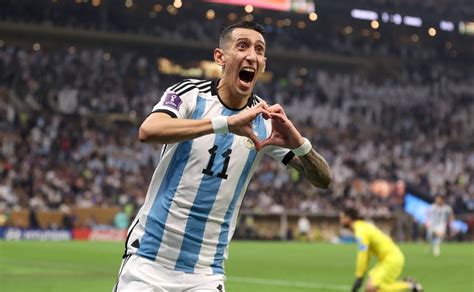 El amuleto se llama Ángel Di María cada vez que marca en una final