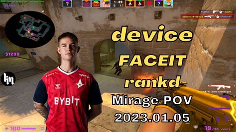 Astralis Device Faceit W Blamef Buzz Xyp X Hunden Mirage Jan