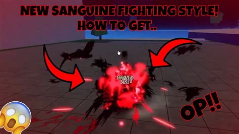 How To Get The New Sanguine Fighting Style In Blox Fruits Update