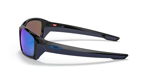 Straightlink™ Prizm Sapphire Lenses Polished Black Frame Sunglasses Oakley® Us