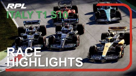 Race Highlights S10 F1 R16 Italian Grand Prix Youtube