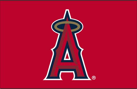 Los Angeles Angels Logo Cap Logo American League Al Chris