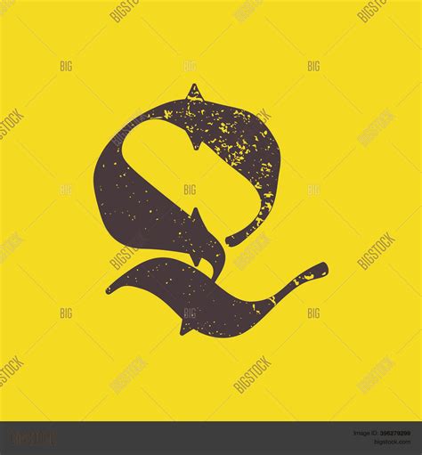 Q Letter Calligraphy Vector & Photo (Free Trial) | Bigstock