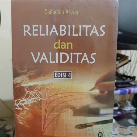 Jual Reliabilitas Dan Validitas Saifuddin Azwar Shopee Indonesia